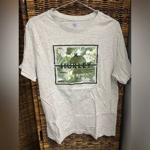 Hurley- Floral Print Shirt, Size: Medium, Pre-‎ Owned